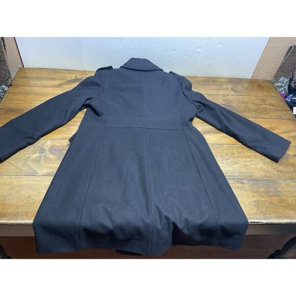 Michael Kors Women's Size 12 Wool Lined Black Pea Coat NWT - Picture 14 of 14